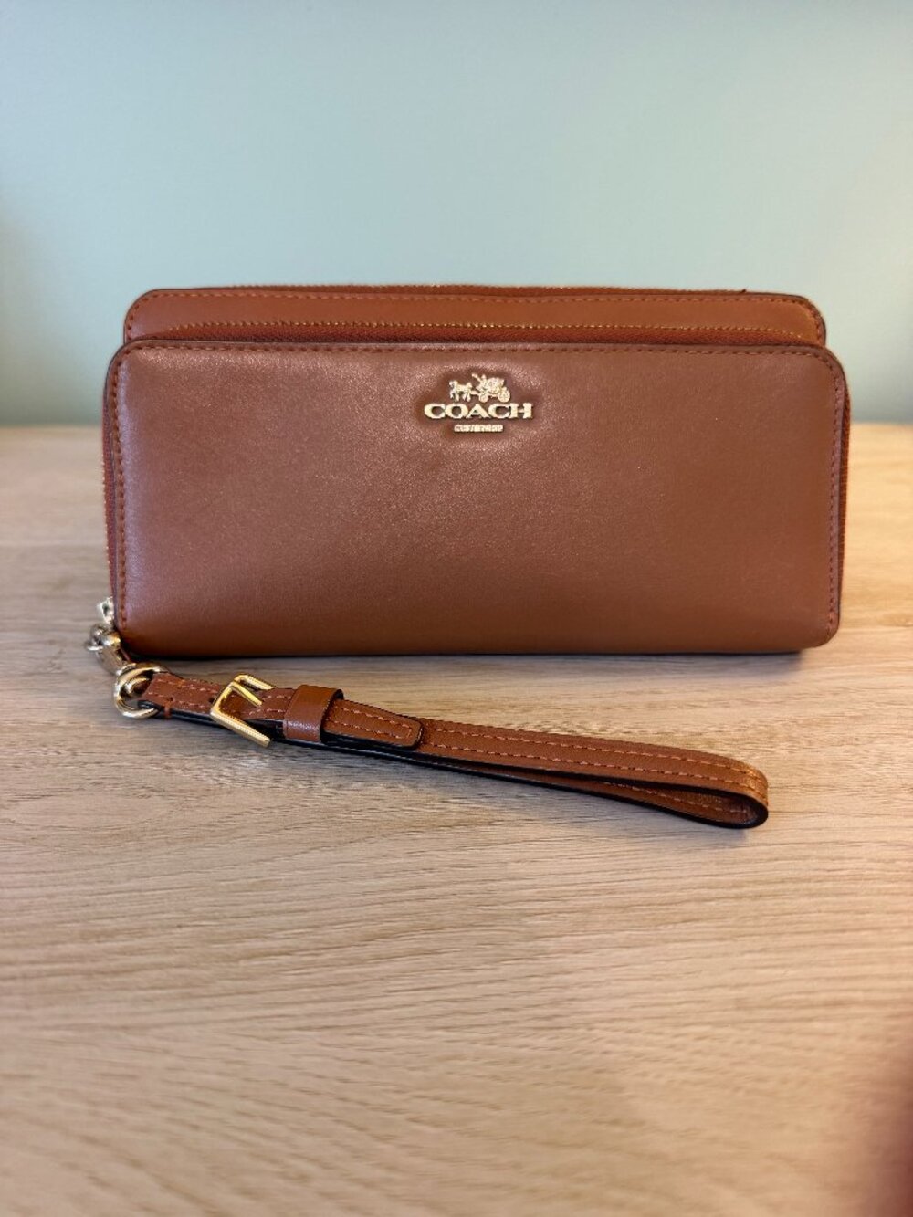 COACH Double Zip Wallet/Wristlet